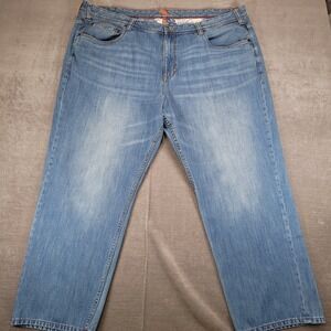 Tommy Bahama Barbados Mens Actual Size Jeans 46 x 29 Blue Denim Straight Leg